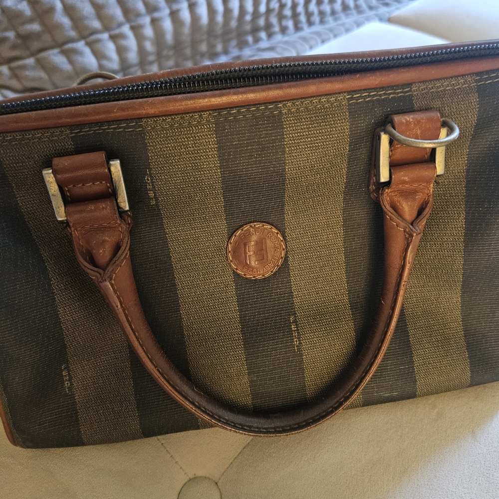 Vintage Fendi Pequin Bag. - Picture 4 of 6